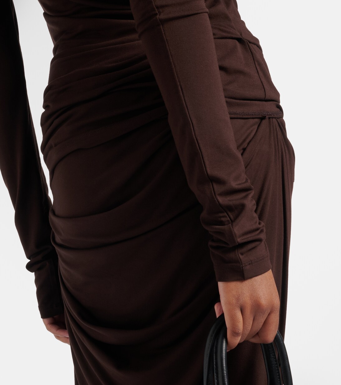 Draped jersey top | Entire Studios