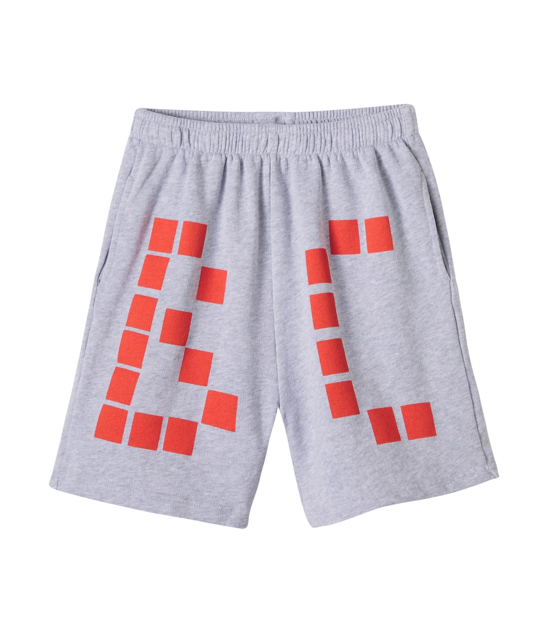 Logo cotton fleece shorts | Bobo Choses