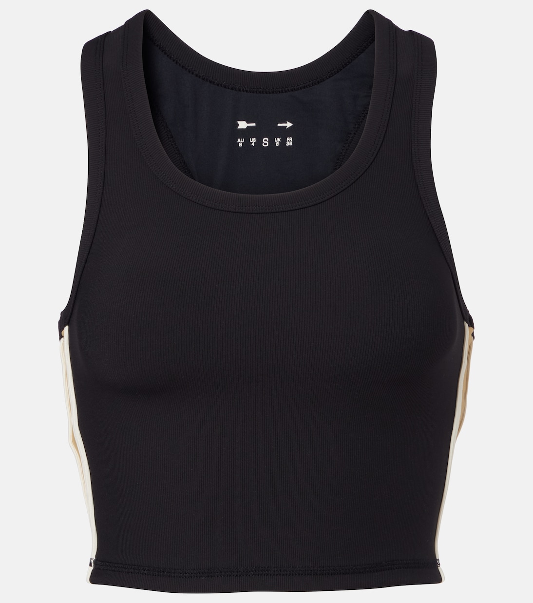 Arcadia Sophie racerback crop top | The Upside