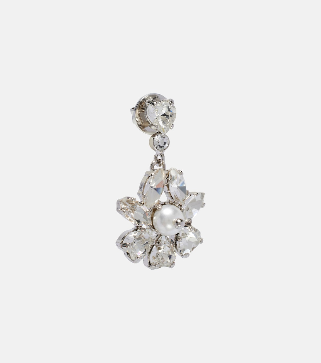 Embellished faux pearl drop earrings | Simone Rocha