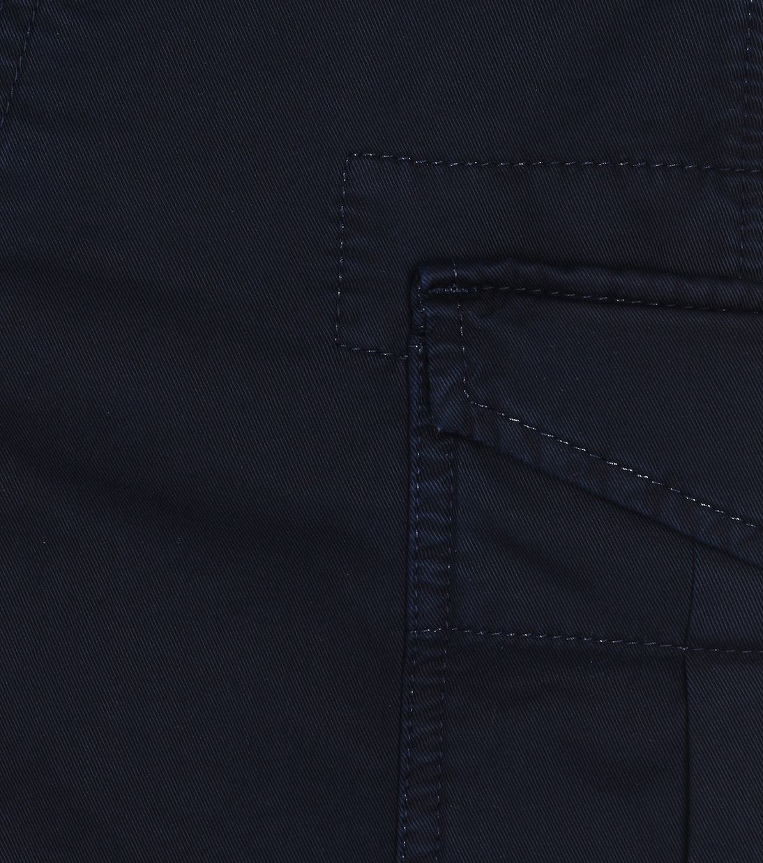 Shorts cargo de algodón elastizado | Brunello Cucinelli Kids