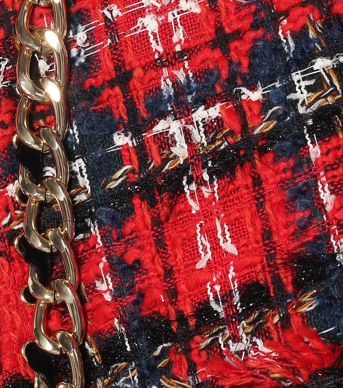 Checked tweed bolero jacket | Balmain