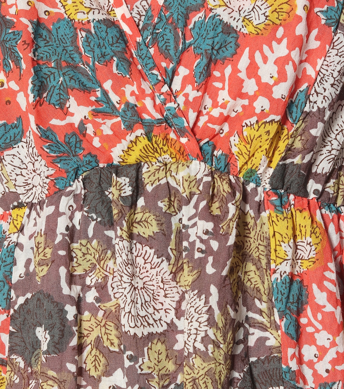 Robe longue Voletta en coton à fleurs | Velvet