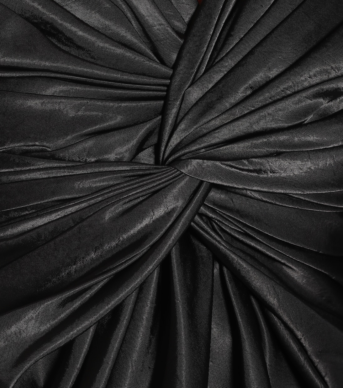Gathered satin top | Jil Sander