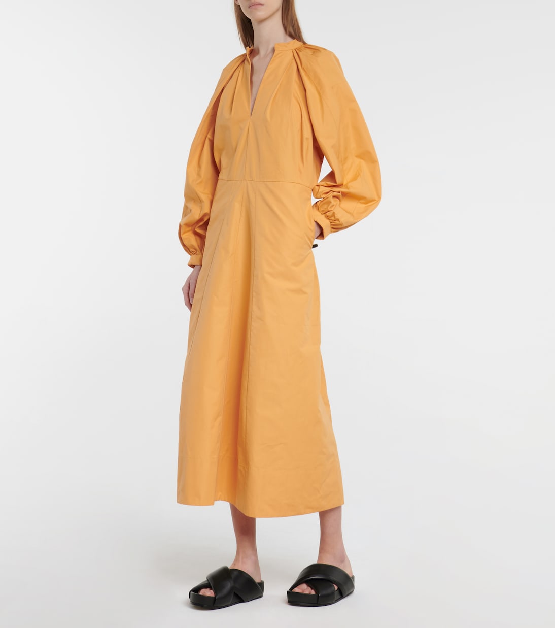 Sandalen aus Leder | Jil Sander