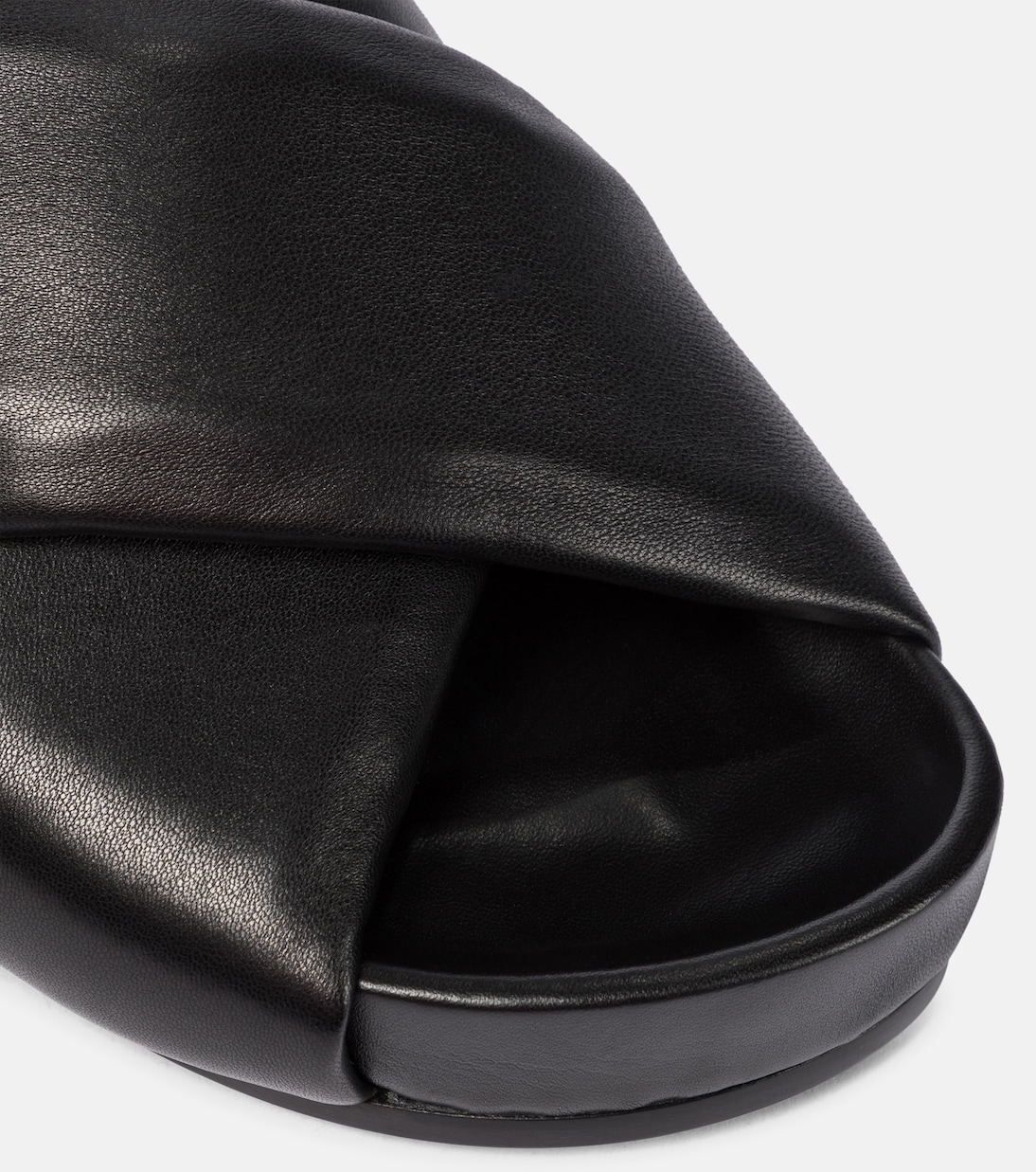 Sandalen aus Leder | Jil Sander
