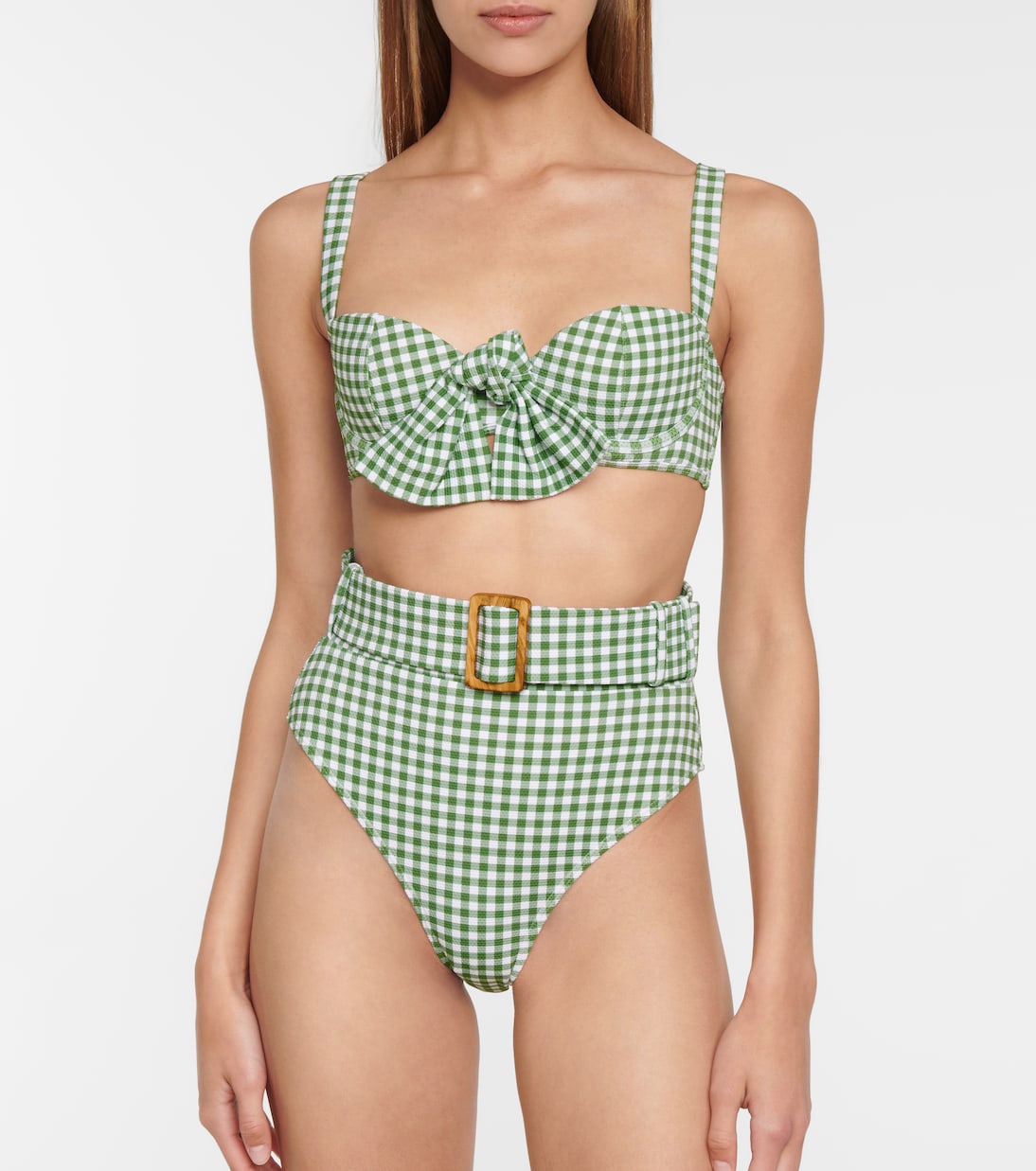 Ursula gingham bikini bottoms | Alexandra Miro
