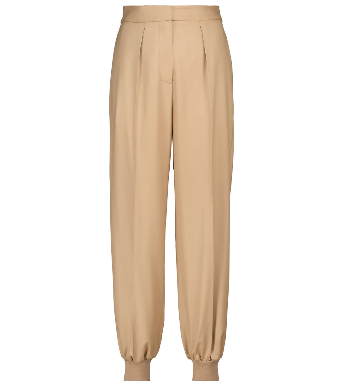 High-rise wool pants | Stella McCartney