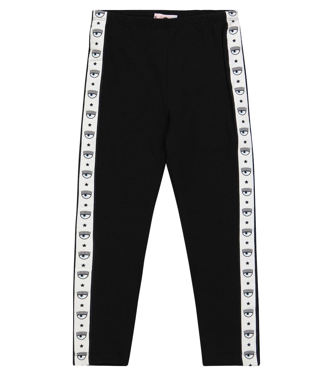 x Chiara Ferragni Logomania leggings de algodón elástico | Monnalisa
