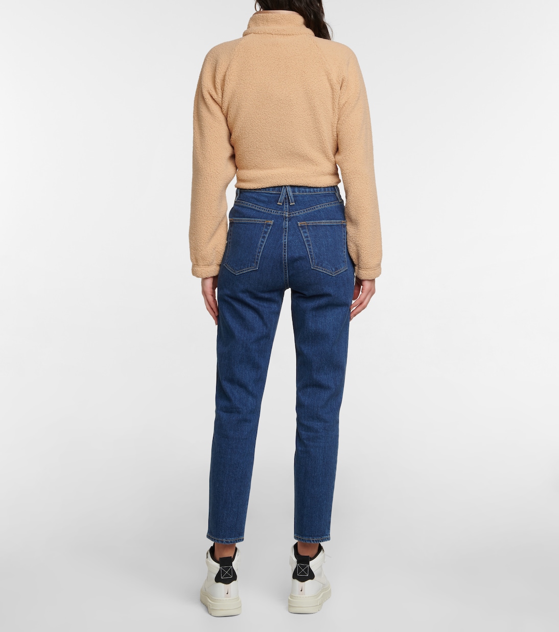 Jeans ajustados Beatnik de tiro alto | Slvrlake