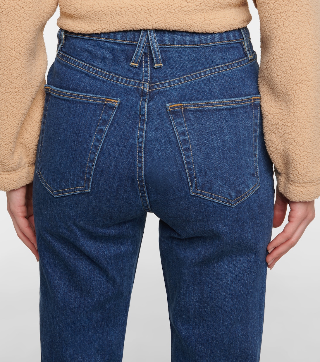 Jeans ajustados Beatnik de tiro alto | Slvrlake