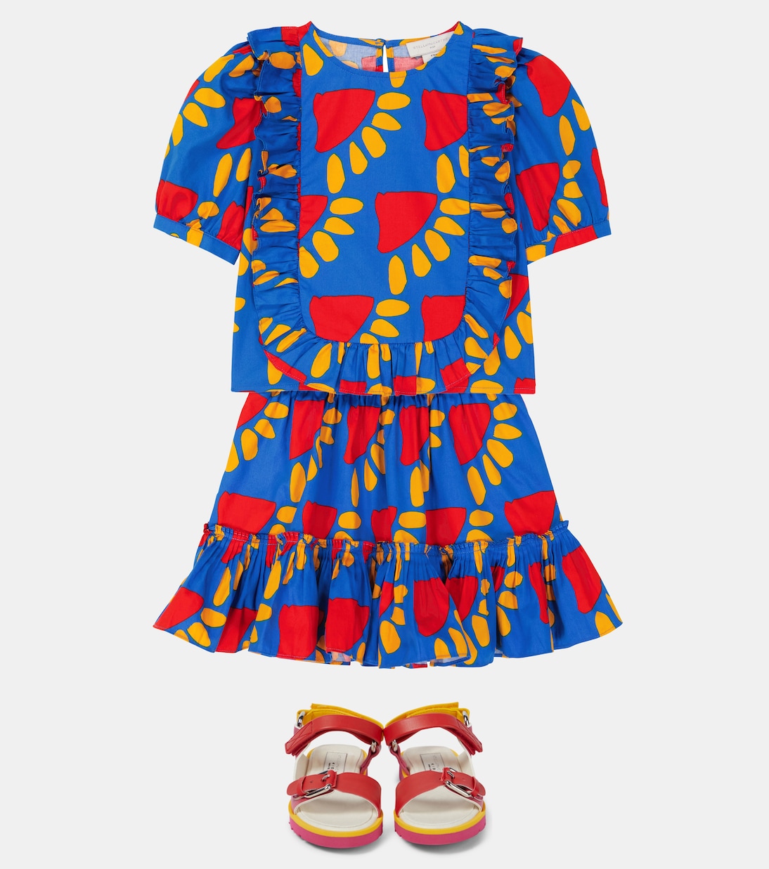 Bedruckter Rock aus Baumwolle | Stella McCartney Kids