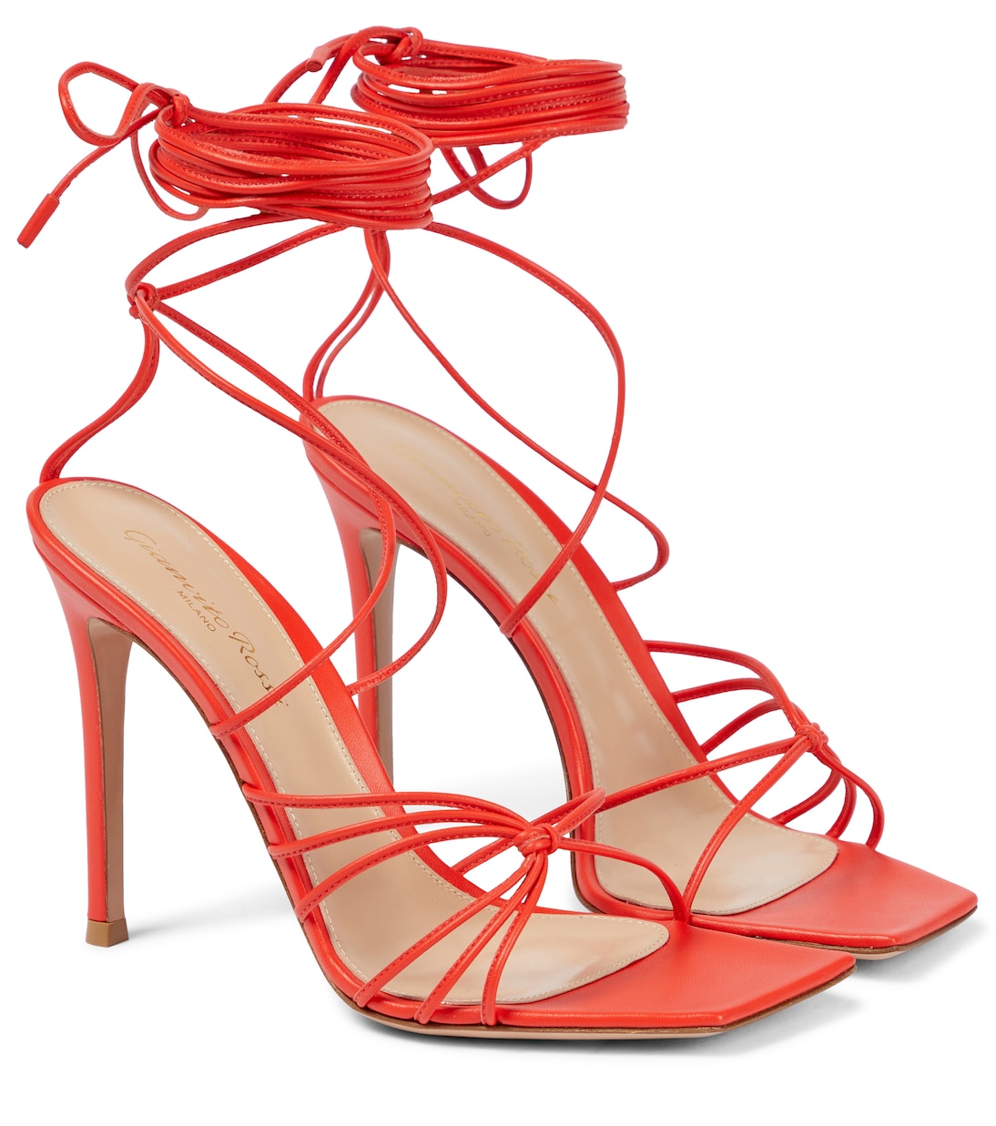 Sylvie 110 leather sandals | Gianvito Rossi