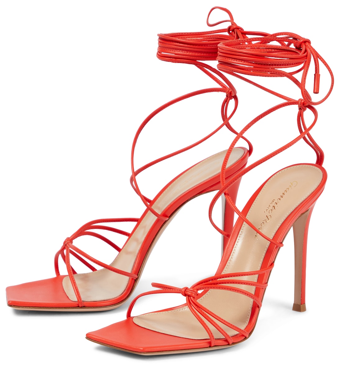 Sylvie 110 leather sandals | Gianvito Rossi