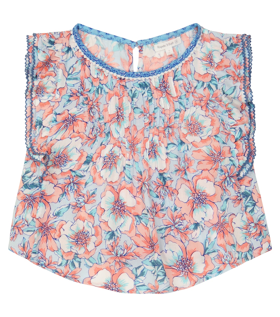 Bedrucktes Top Amber | Poupette St Barth Kids