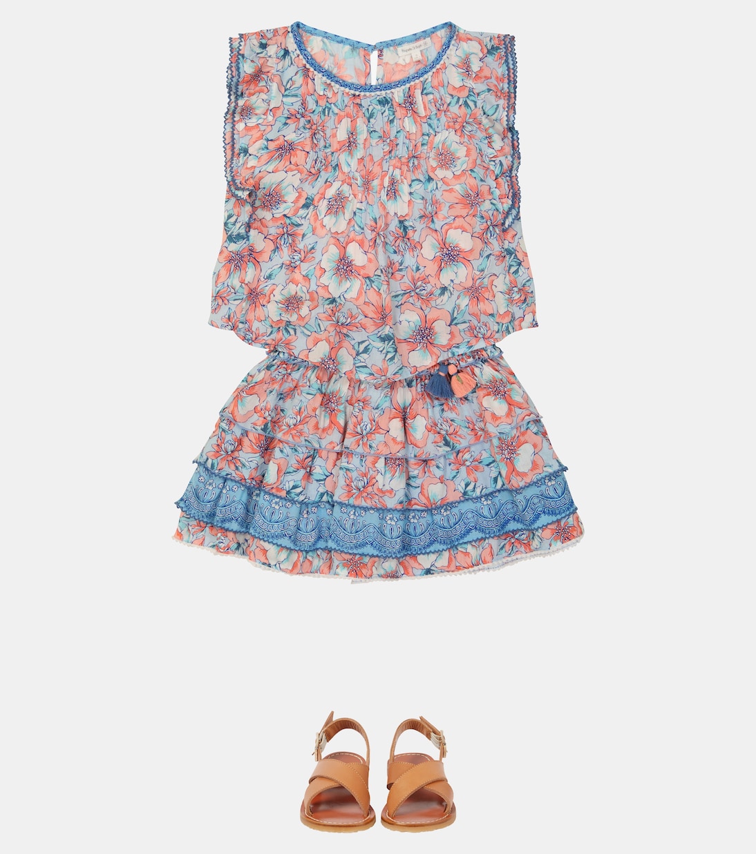 Bedrucktes Top Amber | Poupette St Barth Kids