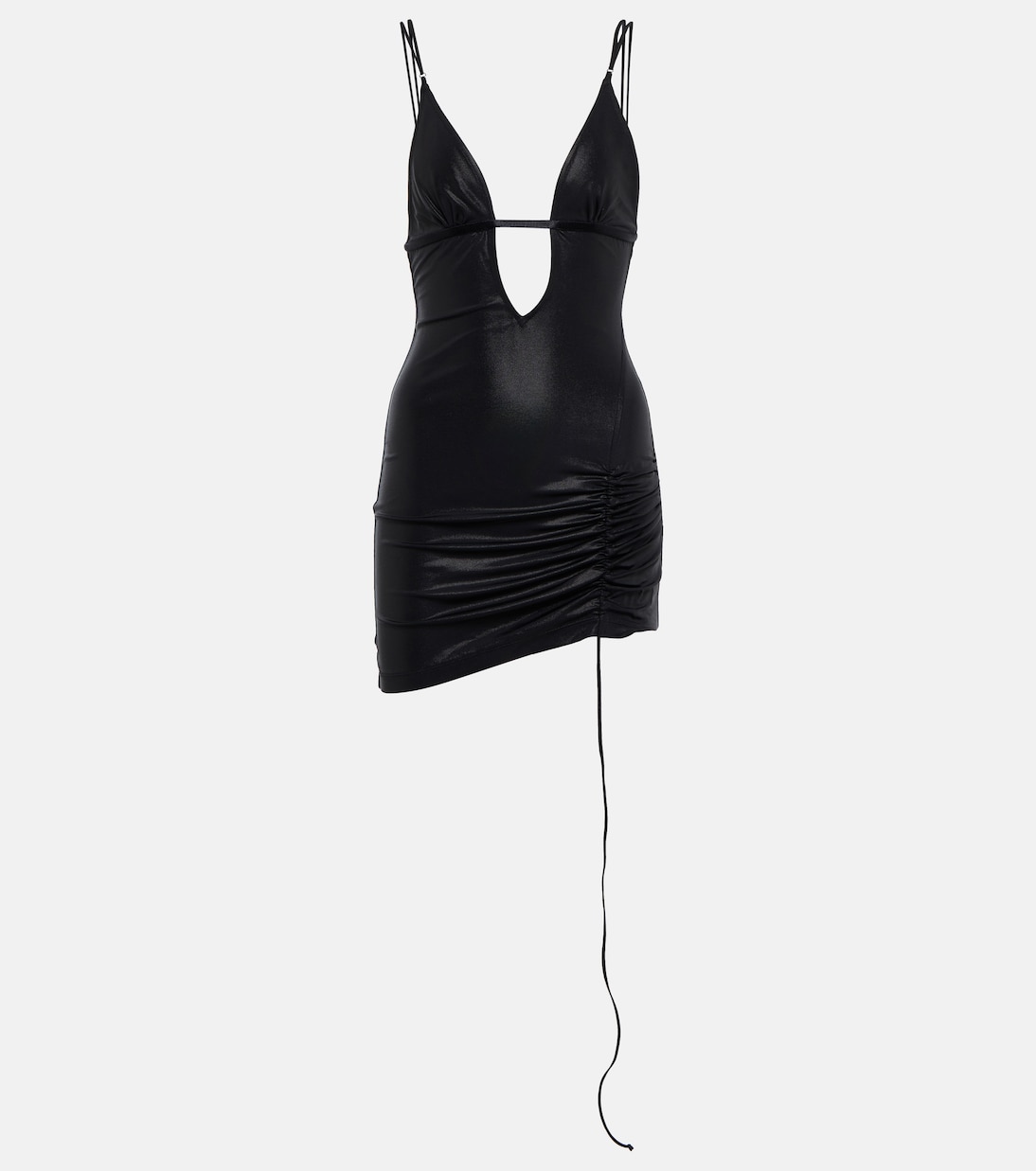 Cutout ruched minidress | Nensi Dojaka