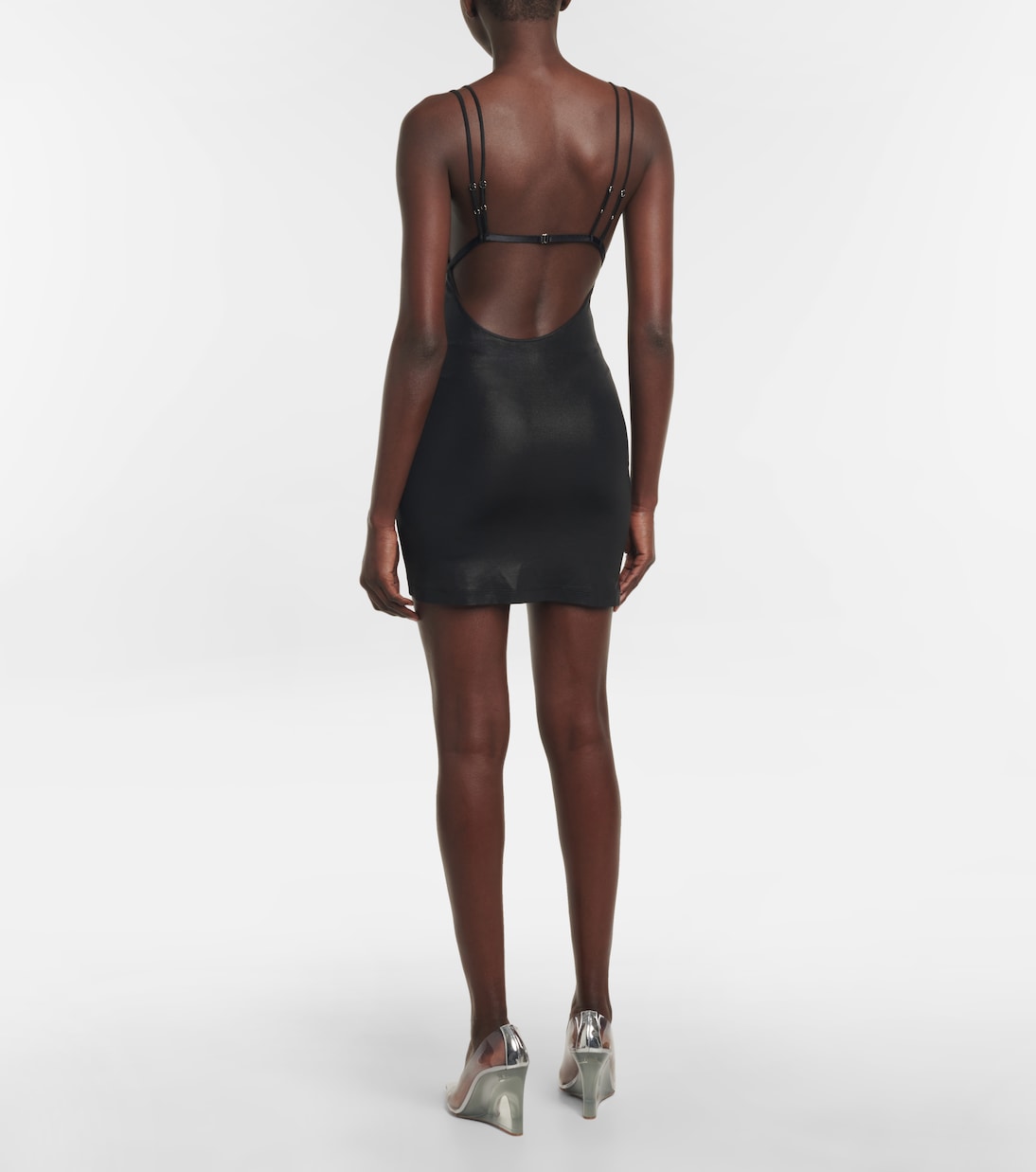 Cutout ruched minidress | Nensi Dojaka