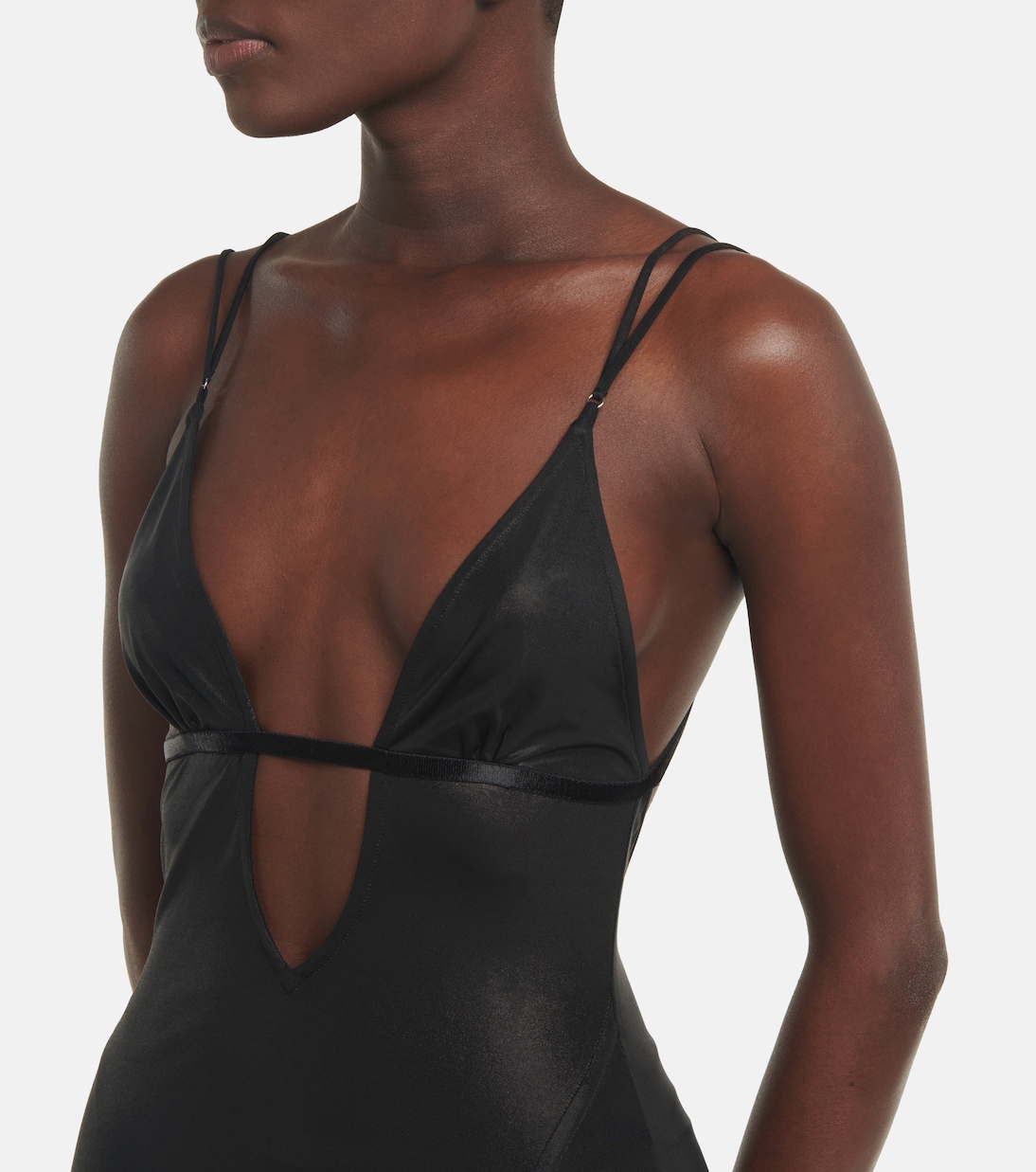Cutout ruched minidress | Nensi Dojaka