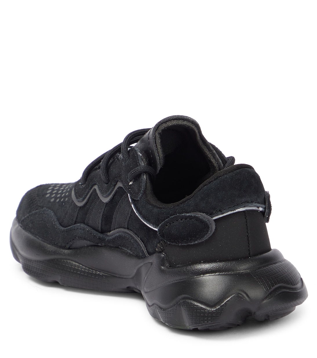 Sneakers Ozweego aus Veloursleder in Schwarz Adidas Originals Kids Mytheresa