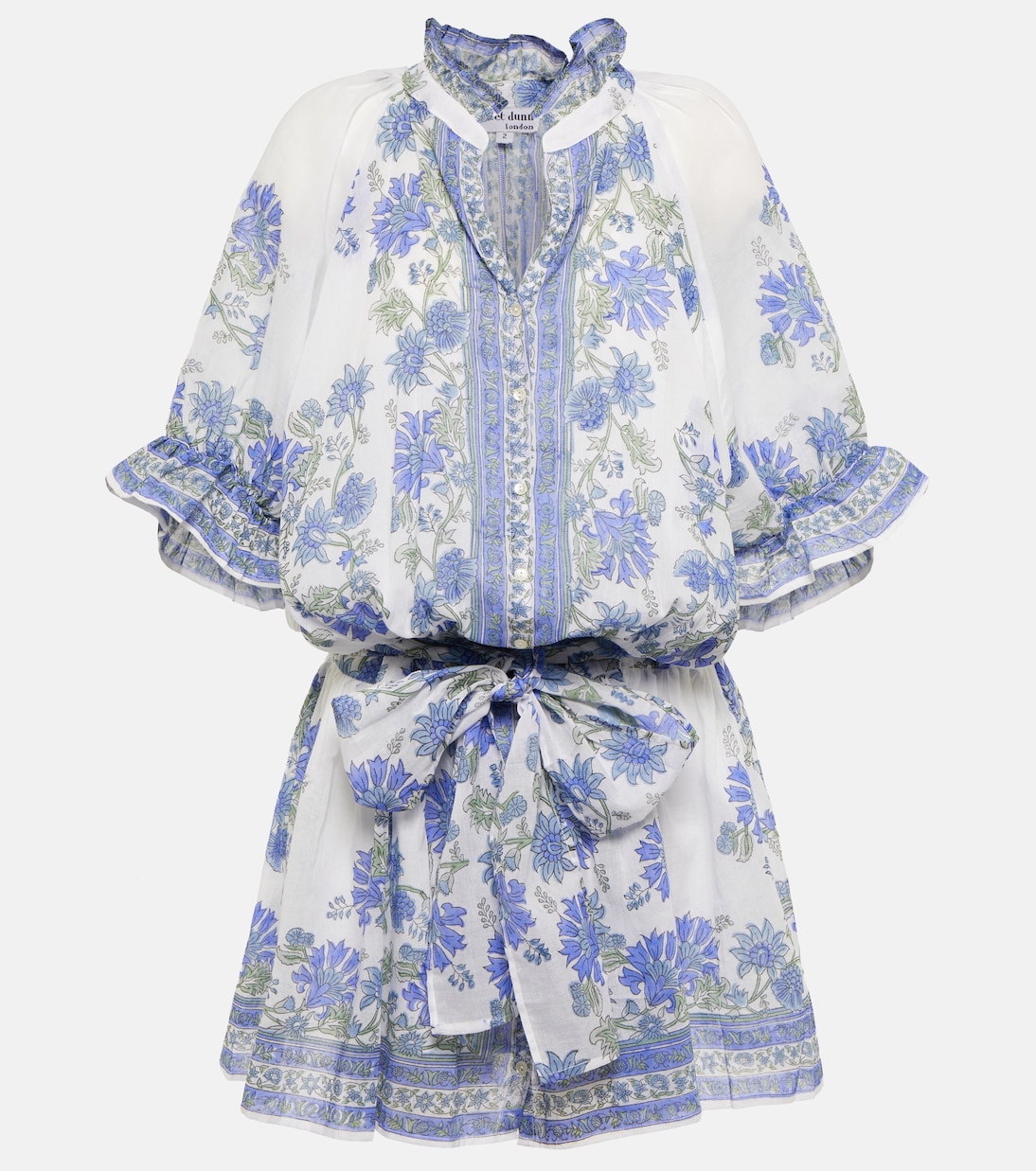 Robe en coton à fleurs | Juliet Dunn