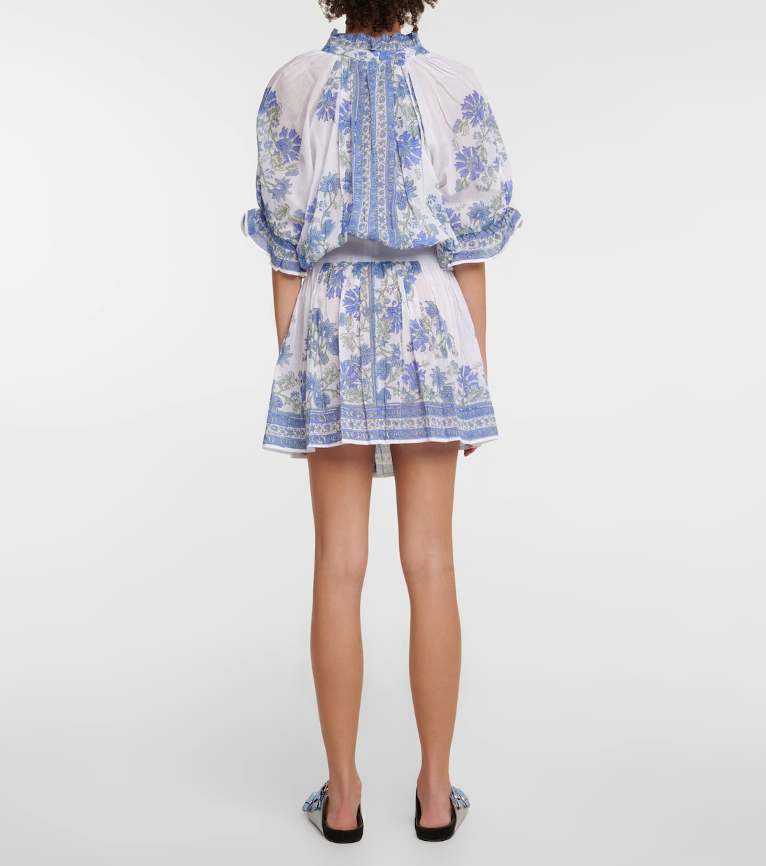 Robe en coton à fleurs | Juliet Dunn