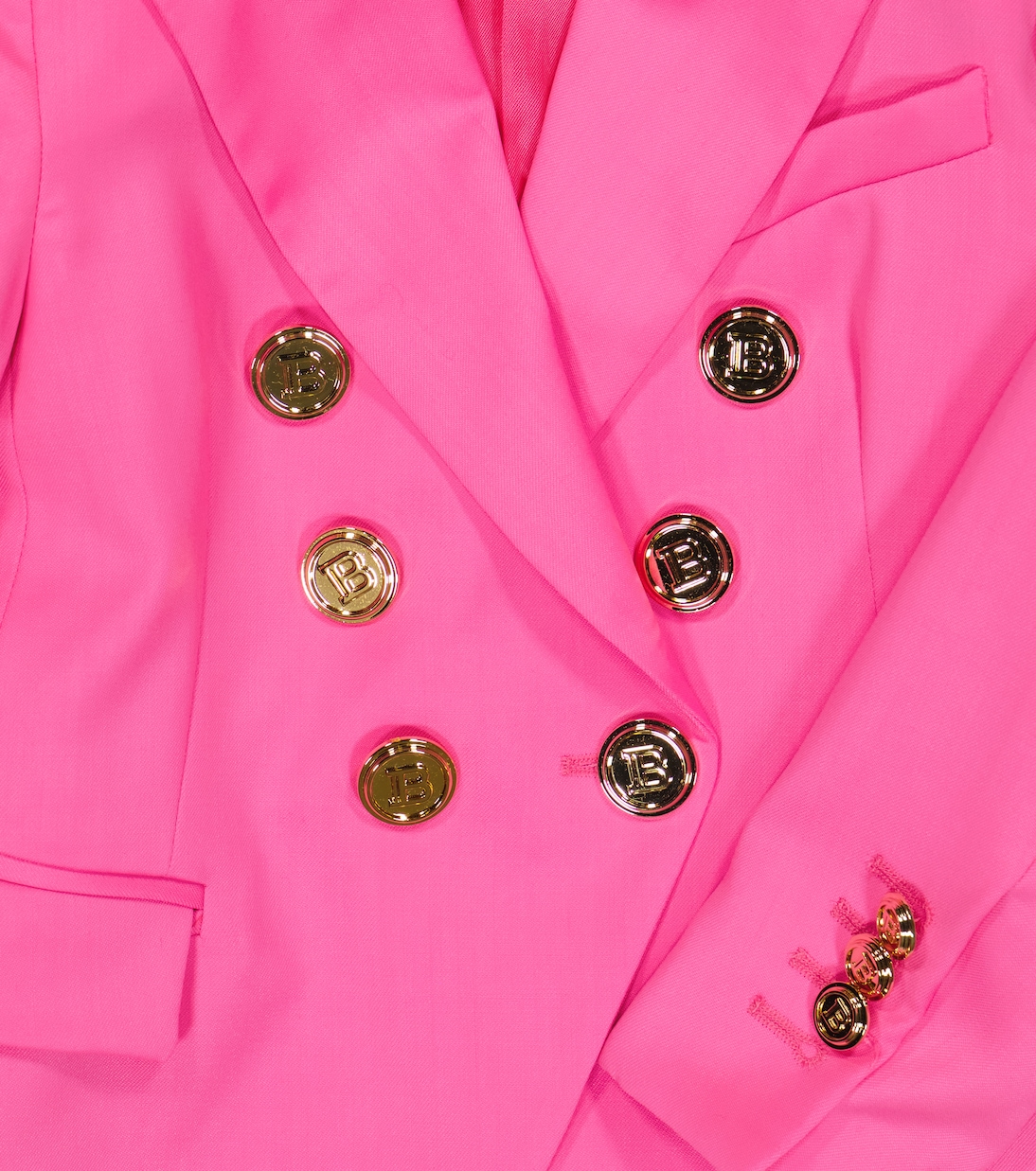 Blazer aus Schurwolle | Balmain Kids
