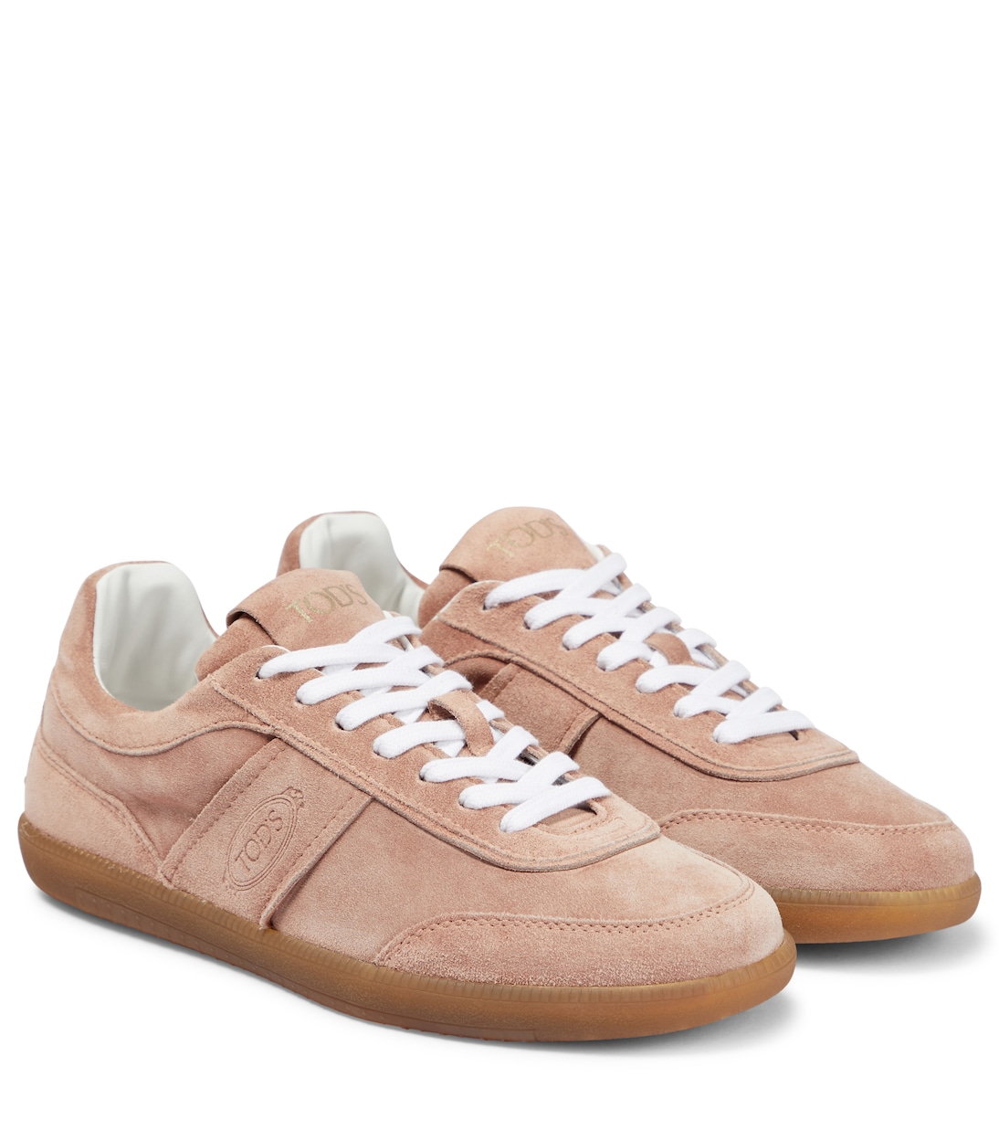 Tods suede sneakers hotsell