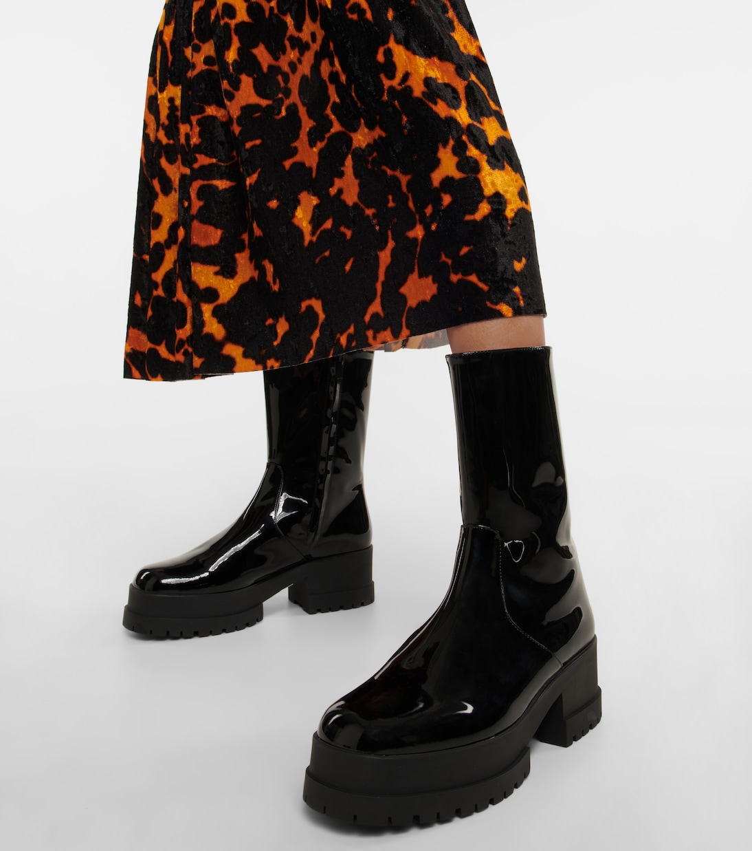 Ankle Boots Wilmer aus Lackleder | Clergerie