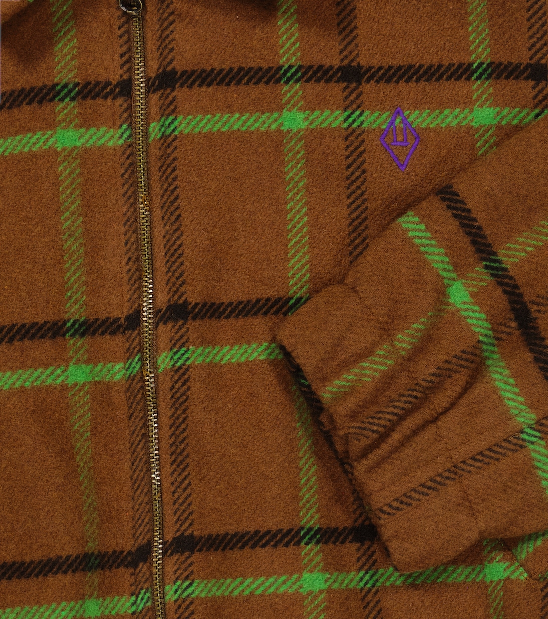Falcon checked wool-blend jacket | The Animals Observatory