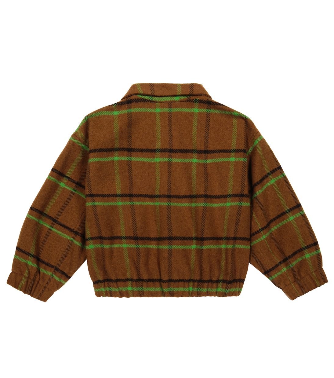 Falcon checked wool-blend jacket | The Animals Observatory