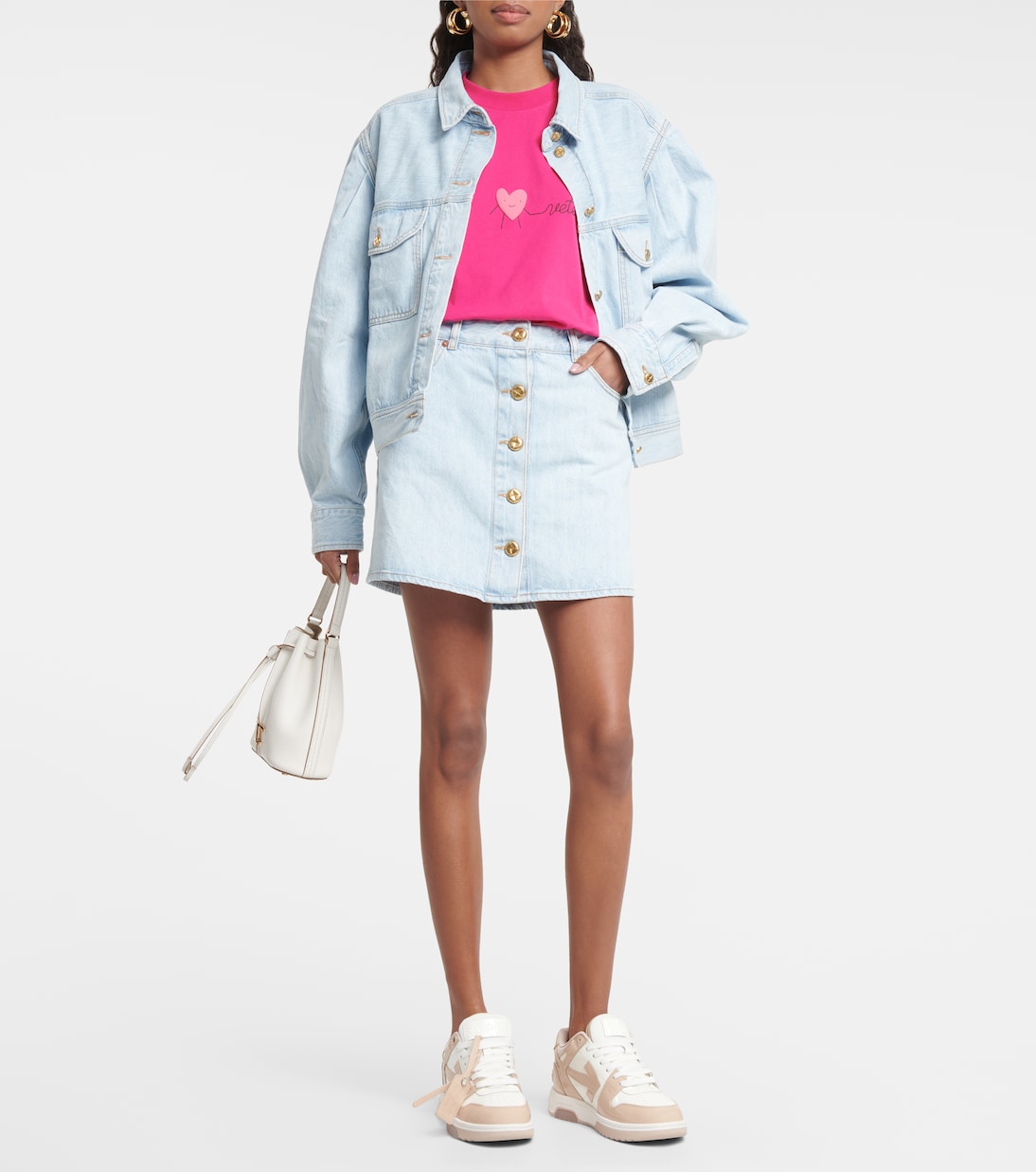 Minifalda Lusitano de denim | Blazé Milano