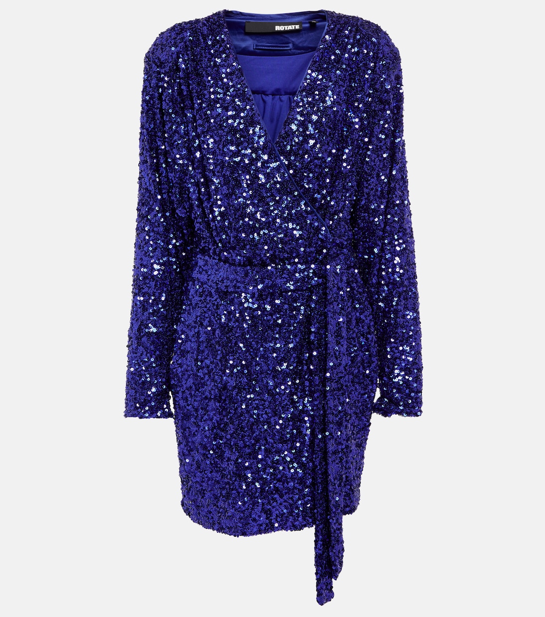Samantha embellished wrap minidress | Rotate