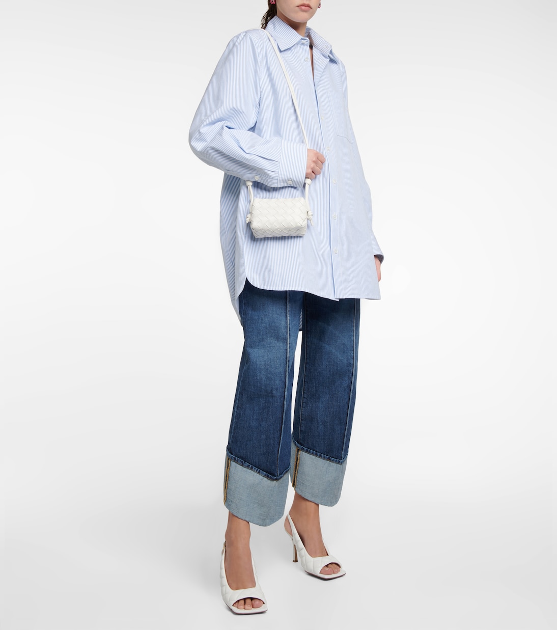 Borsa Candy Loop Camera Bag in pelle | Bottega Veneta