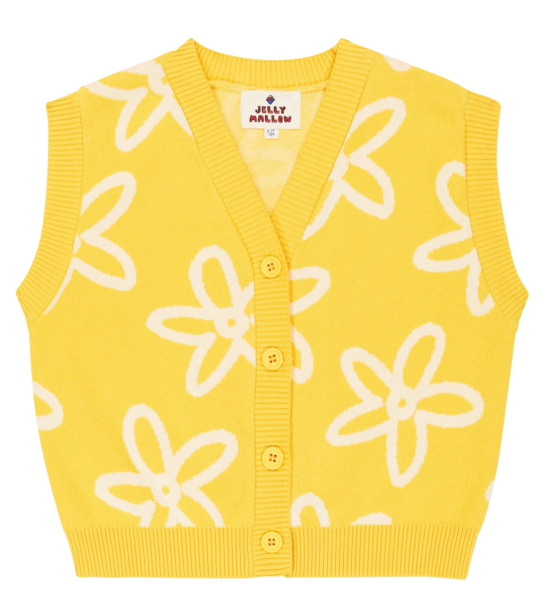 Gilet in cotone con stampa | Jellymallow
