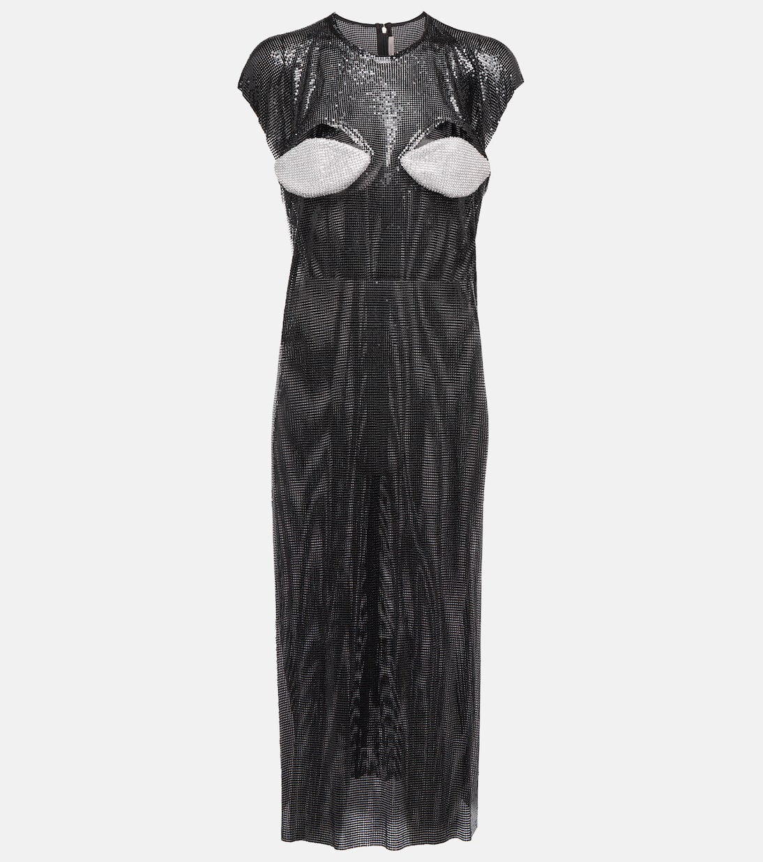 Crystal-embellished cutout midi dress | Christopher Kane