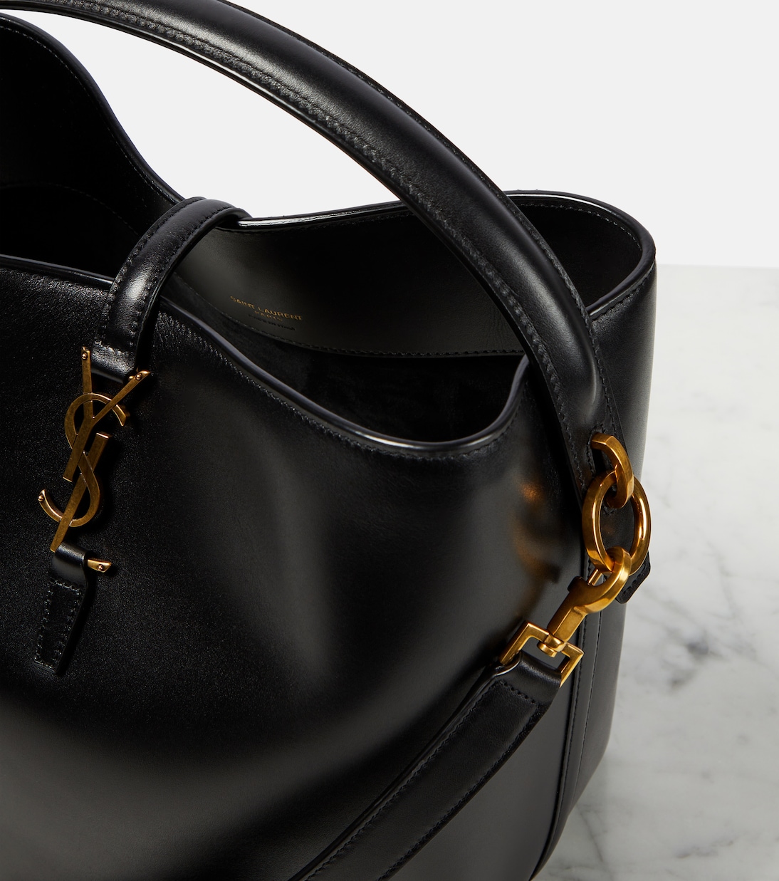 Secchiello Le 37 in pelle | Saint Laurent