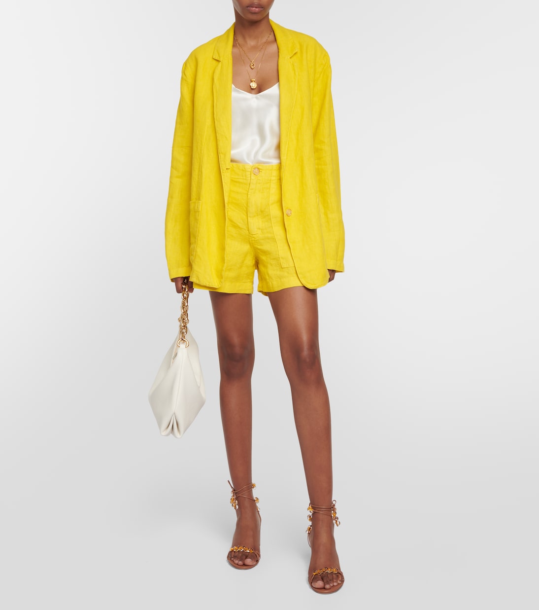 Shorts Fallon in lino | Velvet