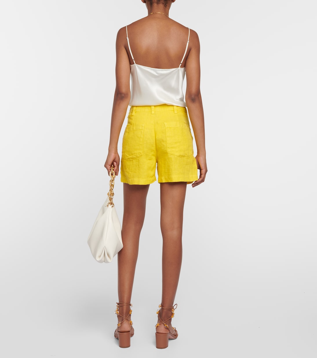 Shorts Fallon in lino | Velvet