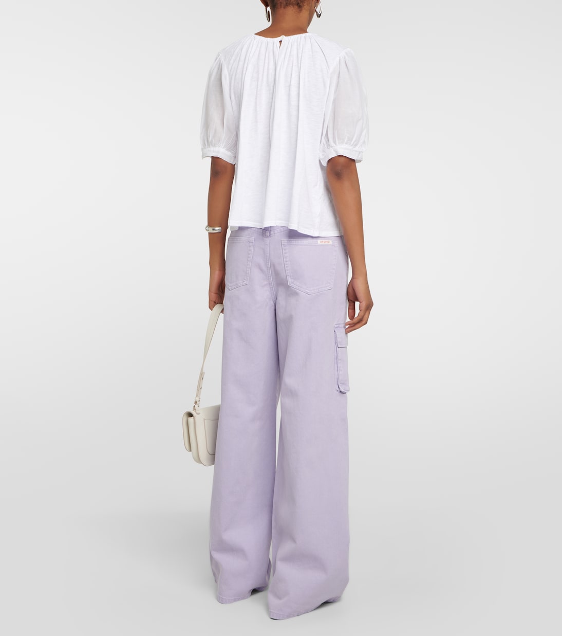 Top Mallory de algodón | Velvet