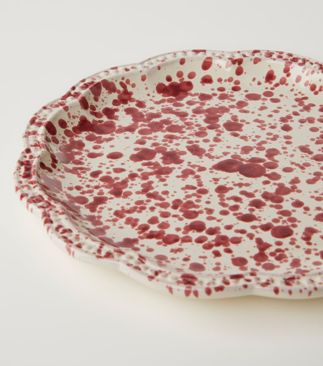 Speckled dinner plate | Cabana