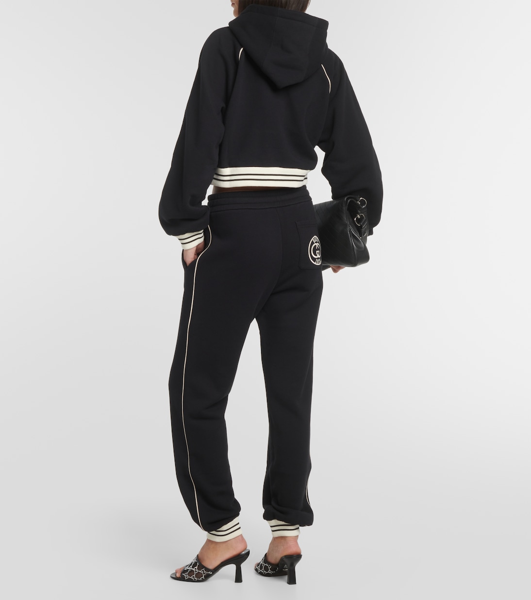 Sudadera Corta de Algodón Jersey por Gucci para Jóvenes Modernos