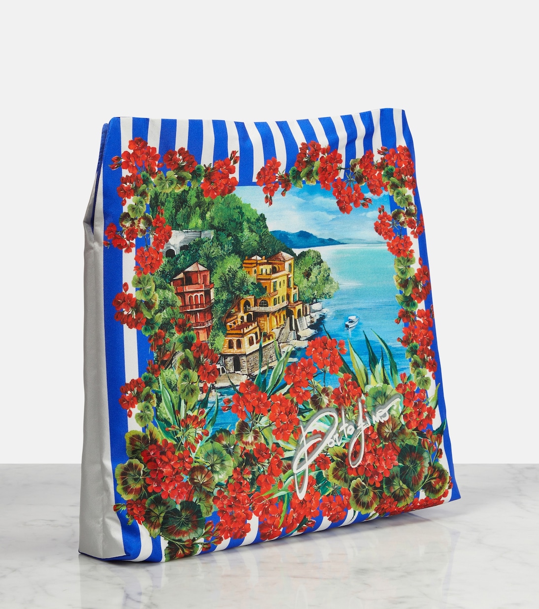 Portofino printed shoulder bag | Dolce&Gabbana