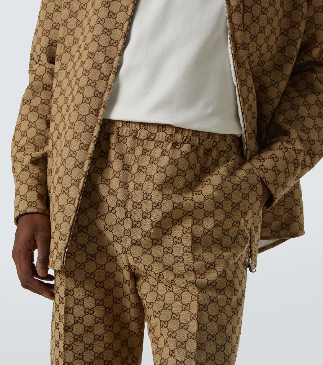 2024年のクリスマスの特別な衣装 Supreme GG cotton-blend Mytheresa | Gucci - beige in pants パンツ