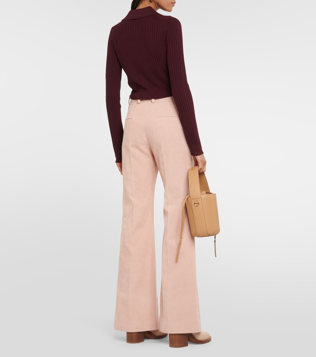 Ribbed-knit wool-blend cardigan | Chloé