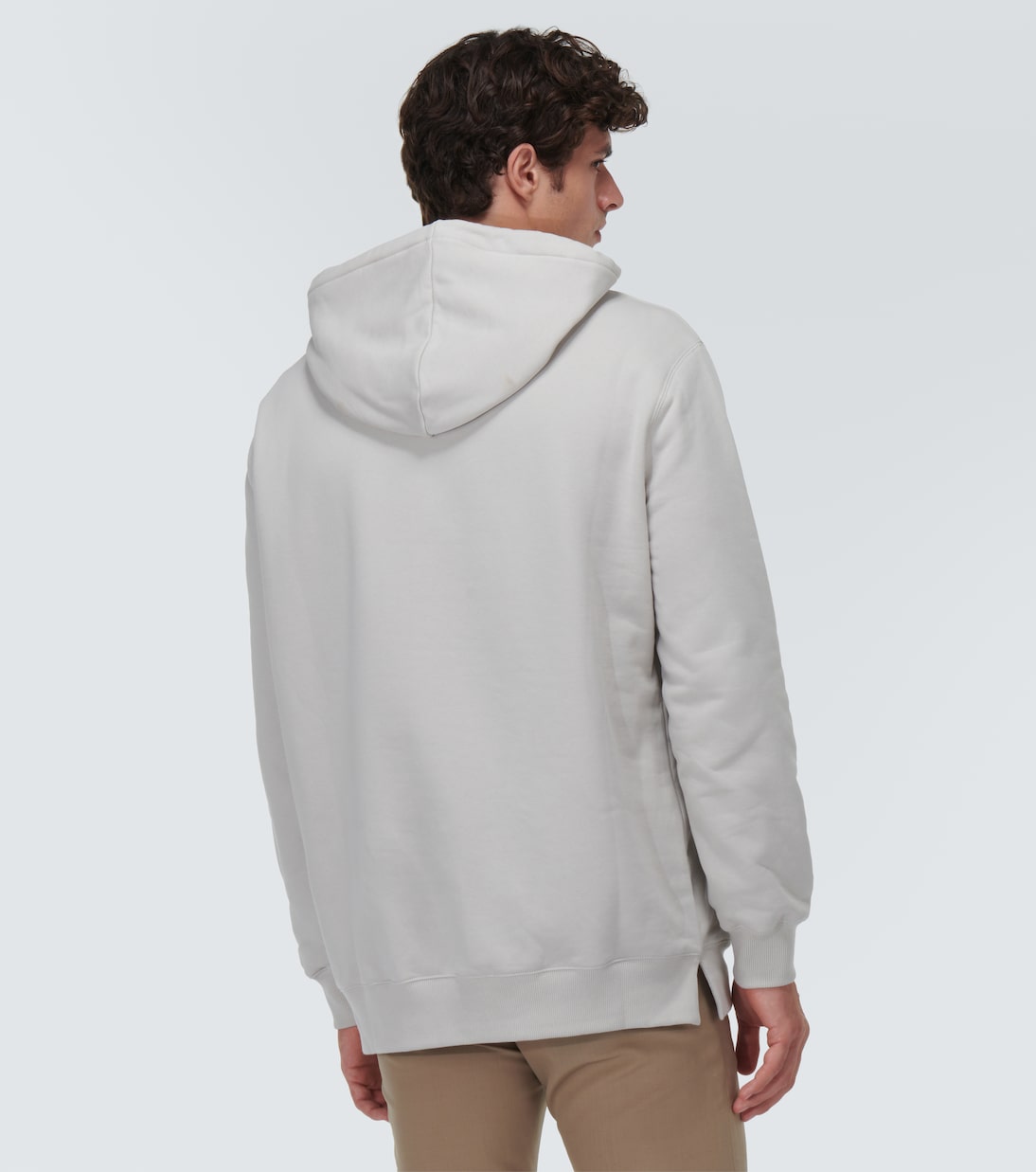 Felpa in cotone con logo e cappuccio | Lanvin