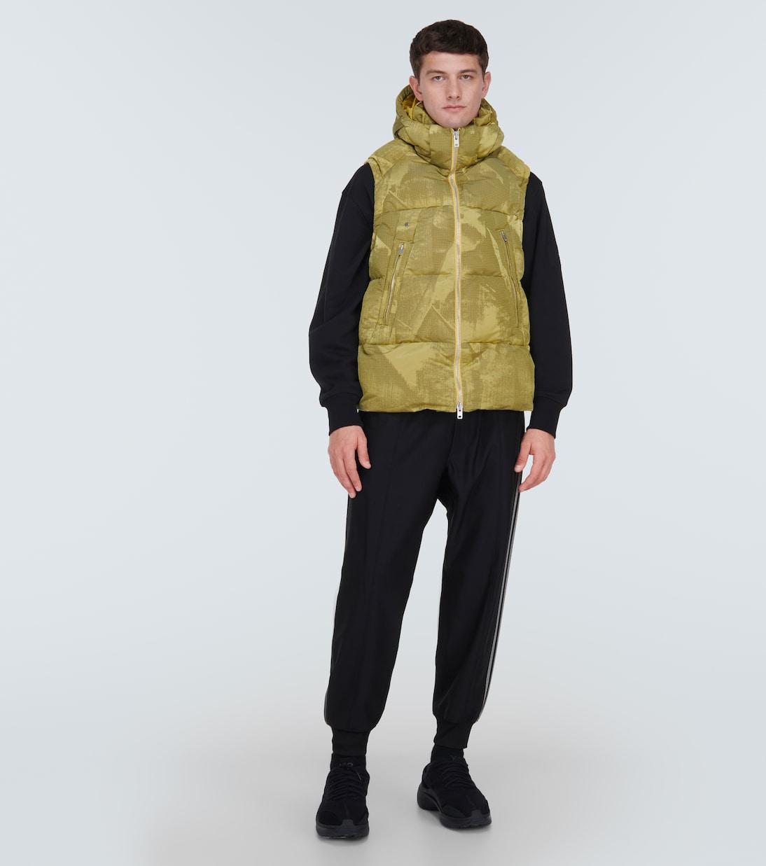 Chaleco de plumas estampado | Y-3