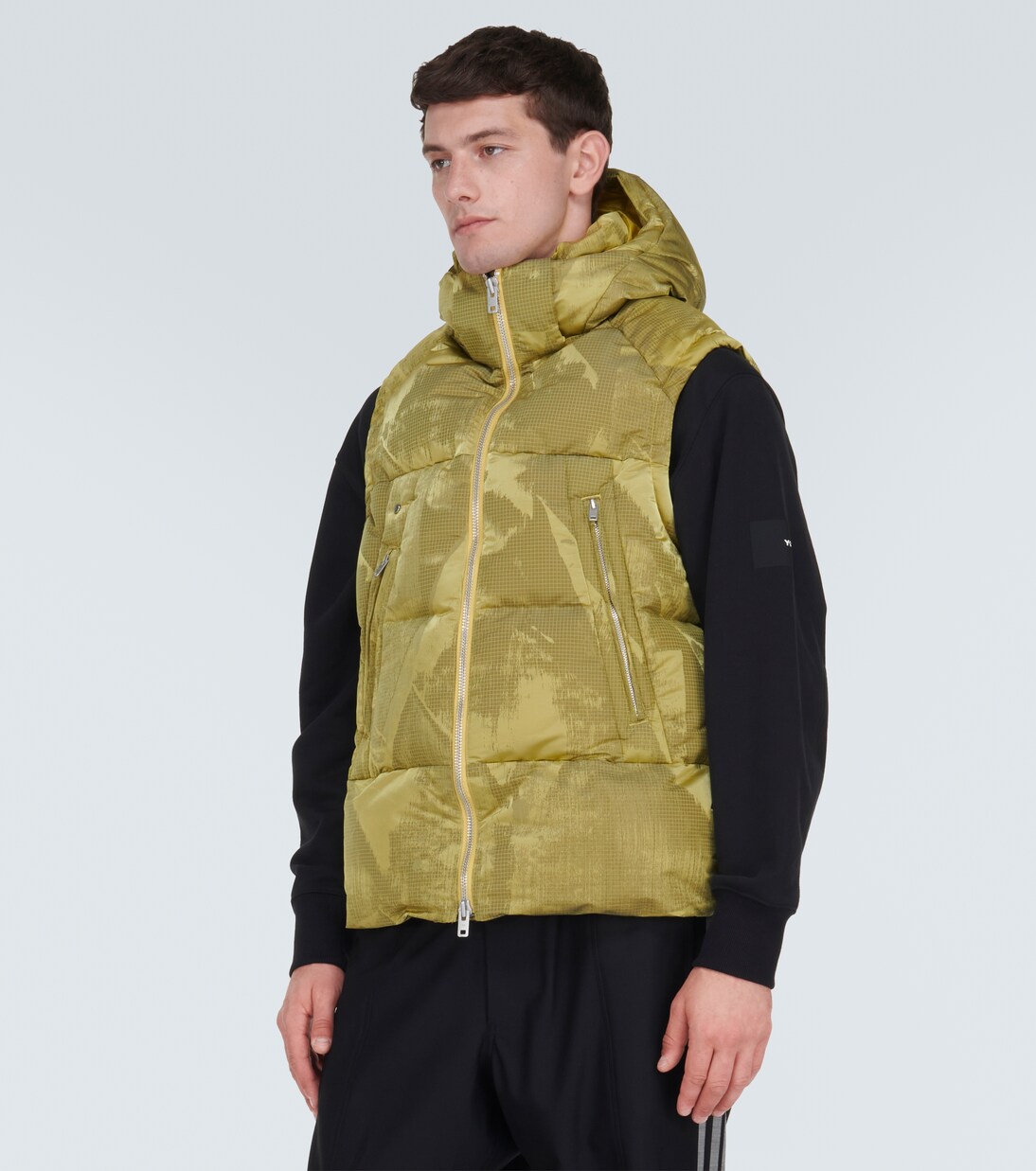 Chaleco de plumas estampado | Y-3