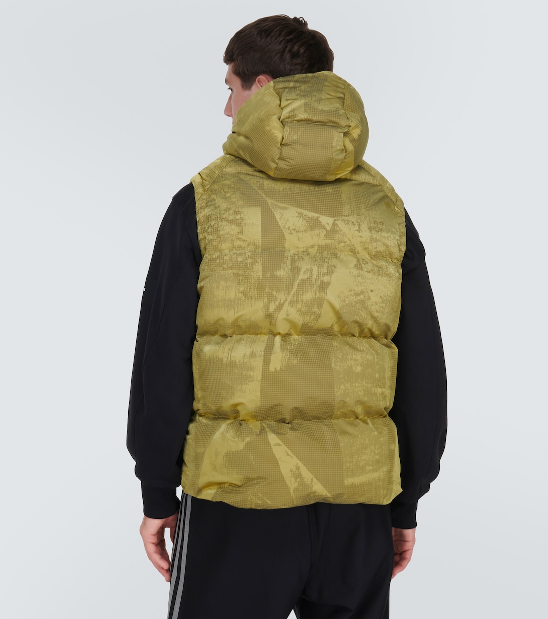 Chaleco de plumas estampado | Y-3