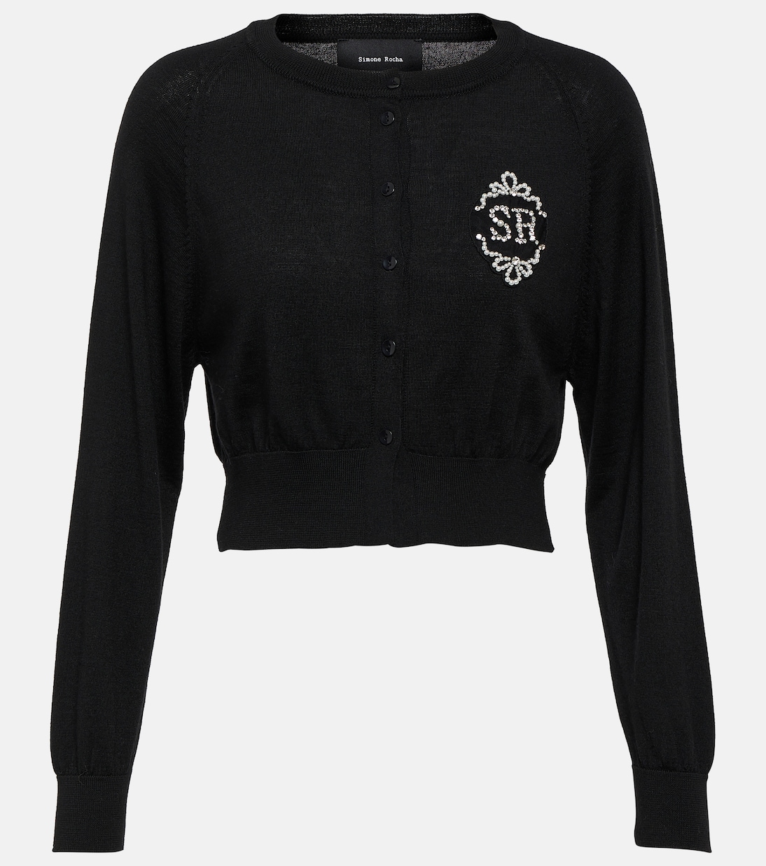 Embellished wool and silk cardigan | Simone Rocha